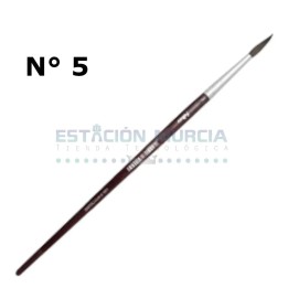 Pincel pelo camello N°5 | Acuarela | Acrílico | Detalles | Precisión