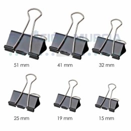 Doble Clips o Binder Clips - Organiza y asegura tus documentos