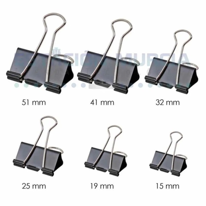 Doble Clips o Binder Clips - Organiza y asegura tus documentos