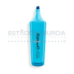 Destacador Celeste Pastel Pelikan Flash | Resaltado Creativo