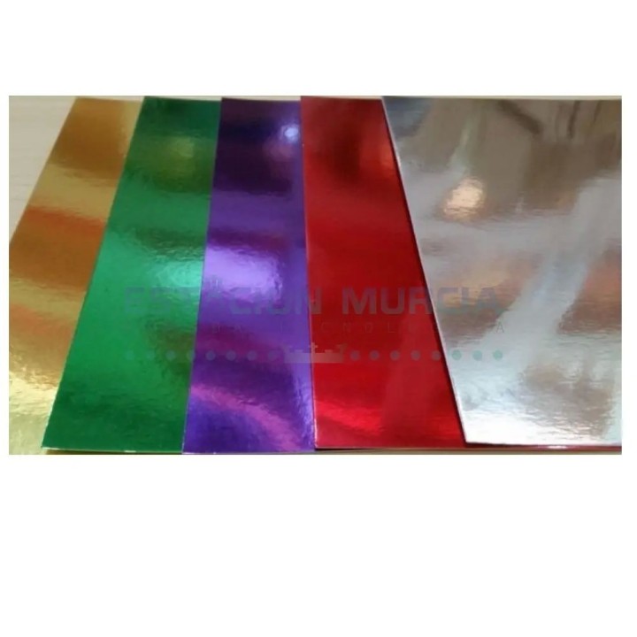 Pliego Cartulina Metálica de Colores Proarte | Brillo y Distinción
