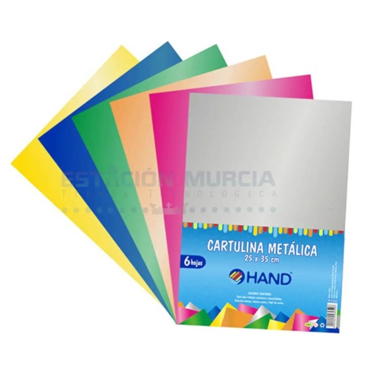 Estuche Cartulinas Metálica | Brillo y Distinción | Colores vibrantes