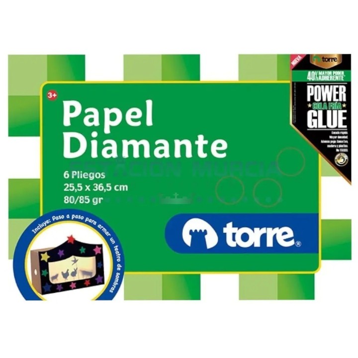 Carpeta Papel Diamante 6 Papel | Papel  Vegetal 80/85 gr | 6 Pliegos