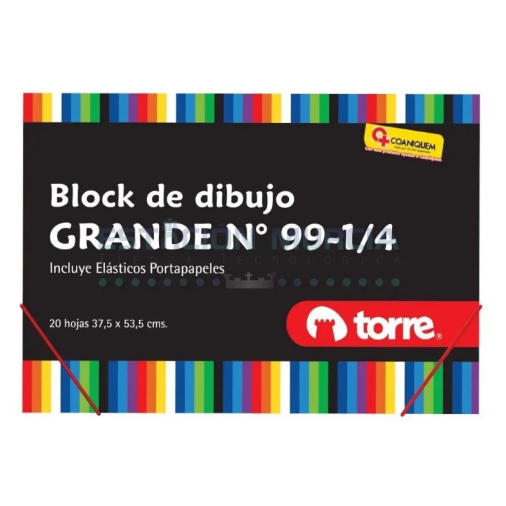 Block de Dibujo 99 1/4 Grande Imagia Torre | Creatividad sin Límites