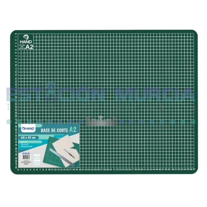 Mat de corte A2 Verde 3mm | Superficie blanda | Base de Corte