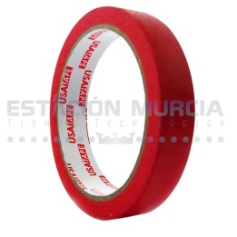 Cinta Masking color Rojo 18x20 Mt - Precisión y creatividad
