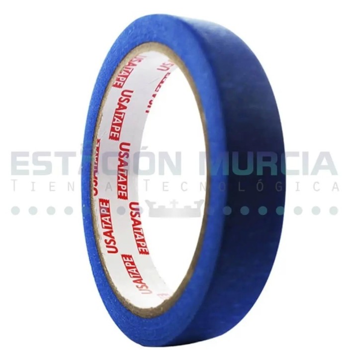 Cinta Masking color Azul 18x20 Mt - Precisión y definición