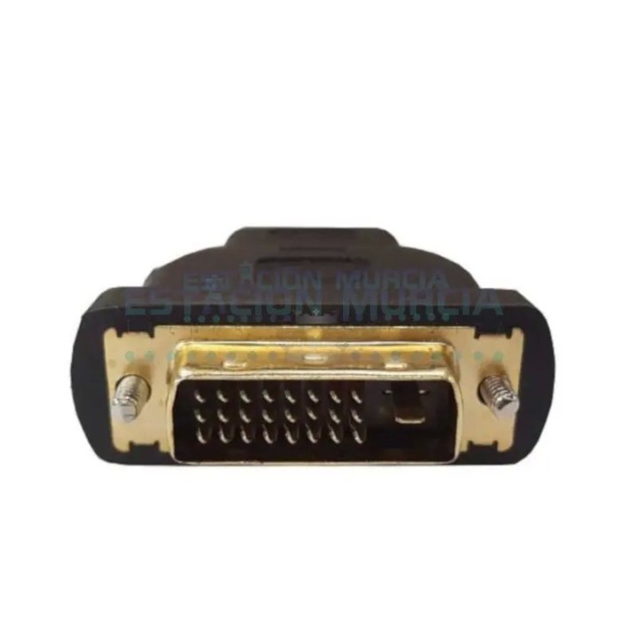 Adaptador HDMI a DVI-D Dual Link | Alta Resolución | Contactos Bañados