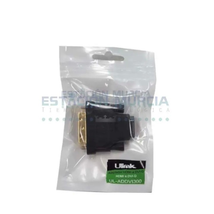 Adaptador HDMI a DVI-D Dual Link | Alta Resolución | Contactos Bañados
