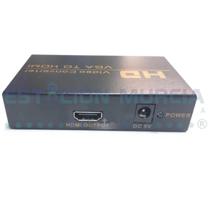 VGA a HDMI Adaptador Conversor | Imagen Digital de Alta Calidad