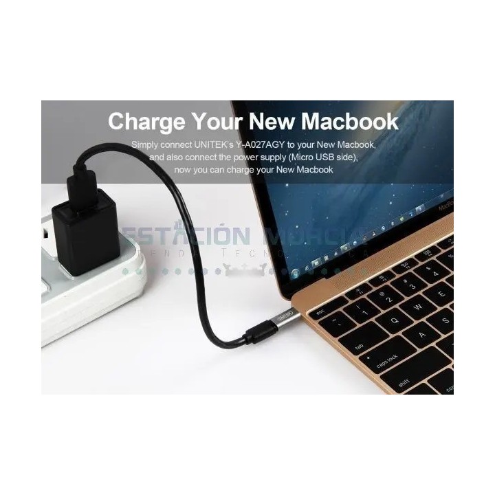 Adaptador USB Tipo C a Micro USB | Cargador y Sincronizador