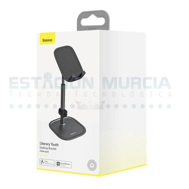 Soporte de Escritorio Baseus Desktop Bracket Negro | Elegante