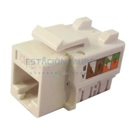 Módulo RJ45 Cat5e - Conectividad Ethernet Confiable | Fluke Tested