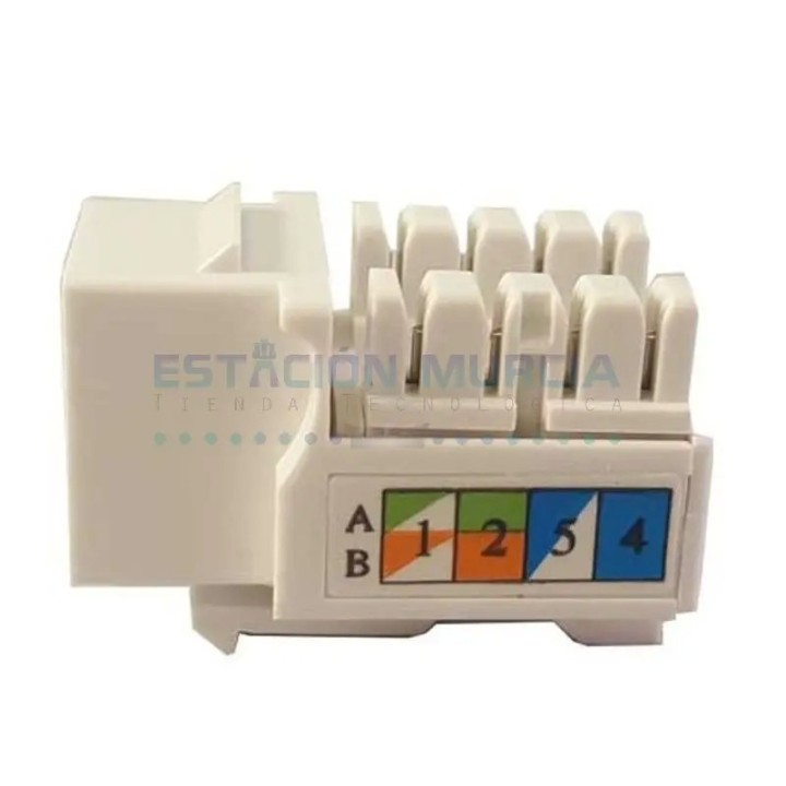 Módulo RJ45 Cat5e - Conectividad Ethernet Confiable | Fluke Tested