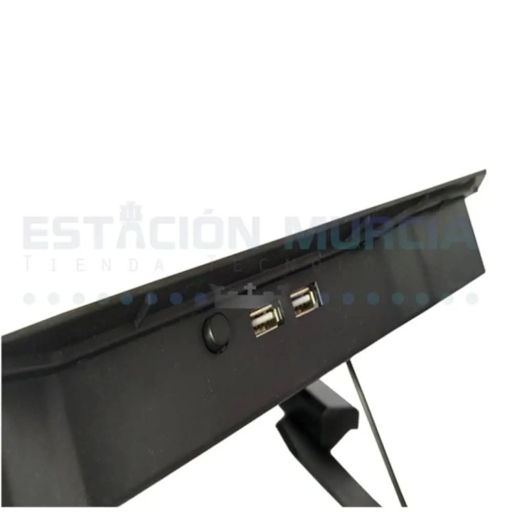 Cooler para Notebook 12"-17" | Doble Ventilador 14cm | Silencioso