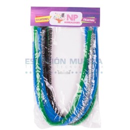 Limpiapipas de Colores 30cm | Manualidades | Decoración | Navidad