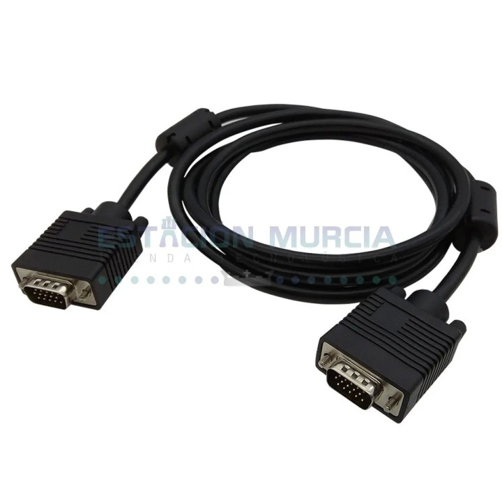 Cable VGA Macho 3 Metros con Ferrita | Monitores, Proyectores y Más