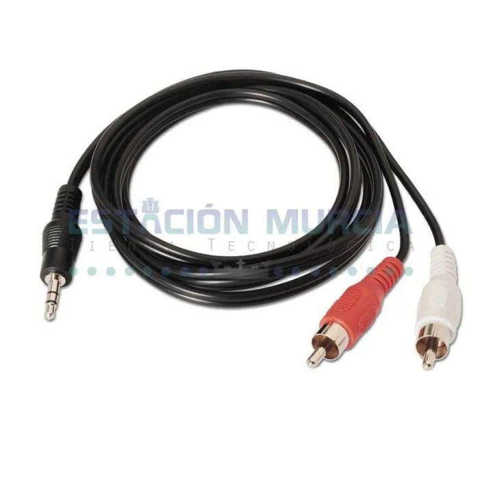 Cable Audio RCA a 3.5mm Estéreo 1.5M | Calidad de Sonido