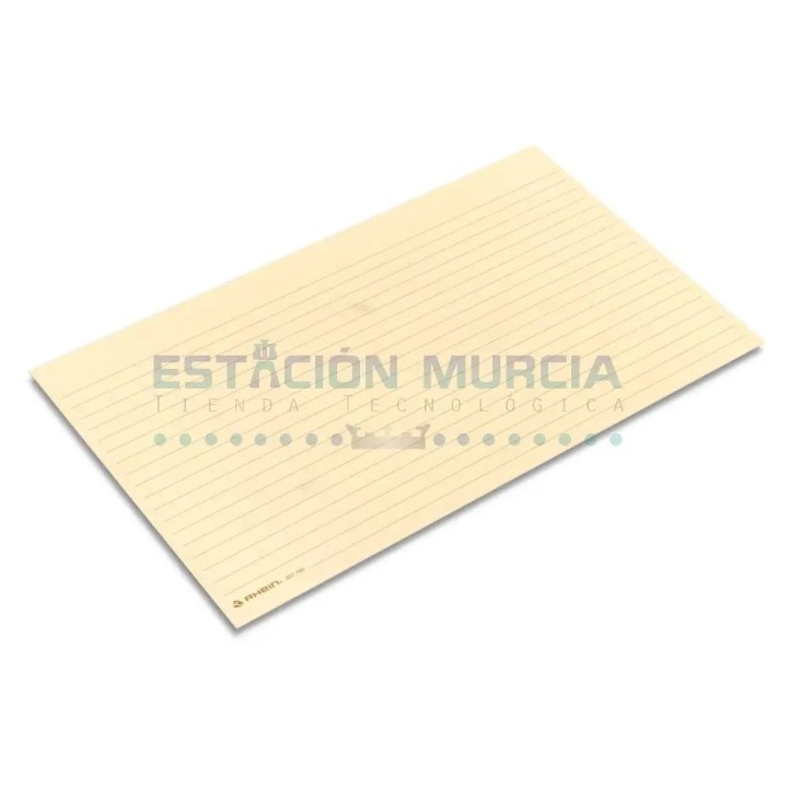 Tarjetas Rayadas o Tarjetas Disertación | Rhein | 12,5 x 20,5 cm