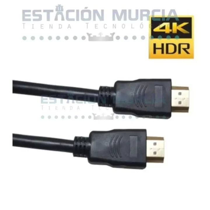 Cable HDMI a HDMI 1,8 Metros v2.0 | 4K, HDR, 3D, Dolby Atmos