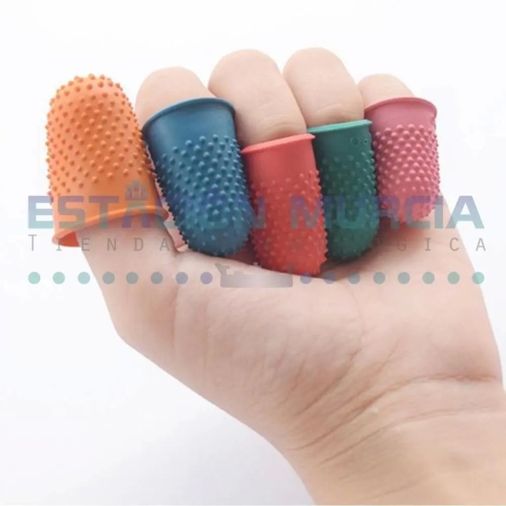 Dedos de Goma Colores Surtidos | Pasar Páginas | Cómodo y Práctico