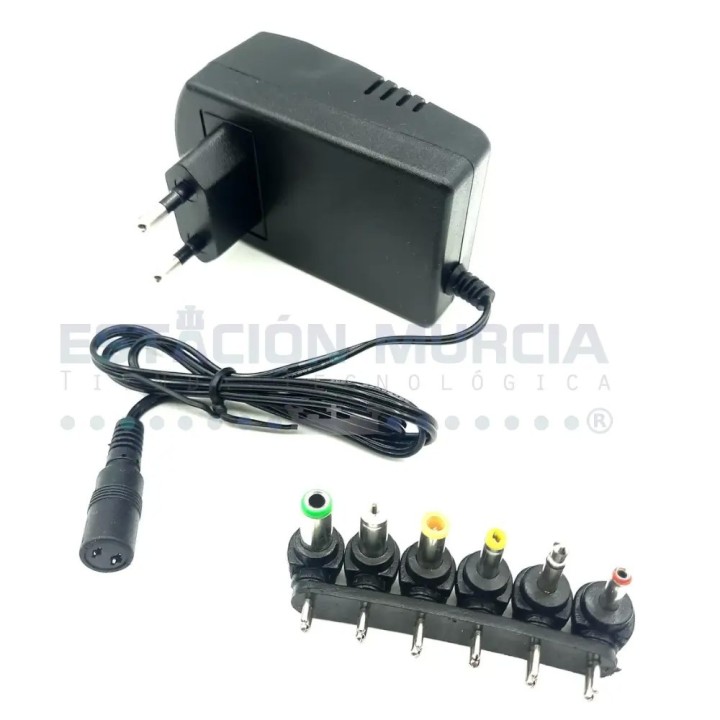 Cargador de Corriente Universal | Transformador | Multivoltaje 3-12V 3A 30W