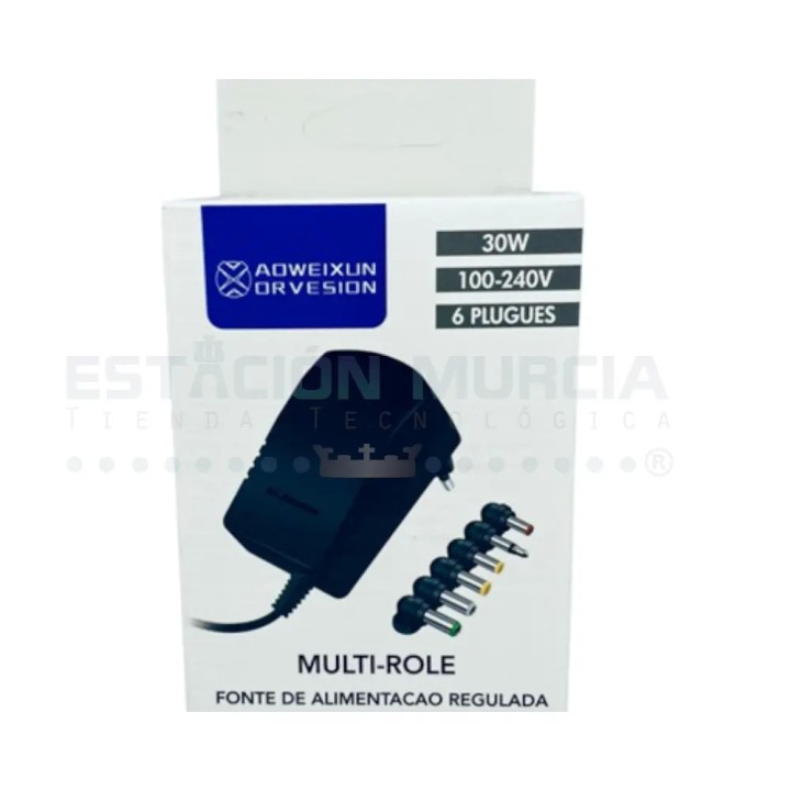 Cargador de Corriente Universal | Transformador | Multivoltaje 3-12V 3A 30W