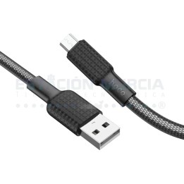 Cable Micro-USB 2.4A Trenzado - Carga Rápida y Duradero