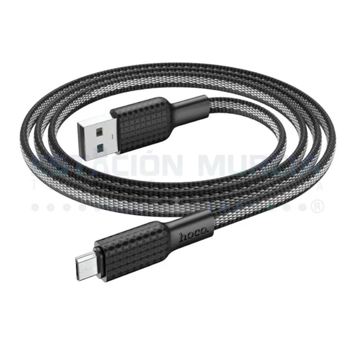 Cable Micro-USB 2.4A Trenzado - Carga Rápida y Duradero