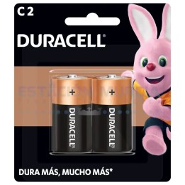 Pilas Duracell Alcalinas C - Máxima Duración y Rendimiento