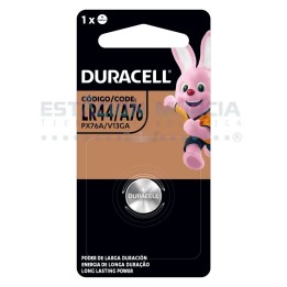 Pilas Duracell LR44: Tipo Botón Energía duradera para tus dispositivos