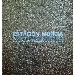 Goma Eva Glitter Plata 20x30cm | Manualidades | Brillo | Plata