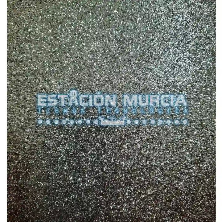 Goma Eva Glitter Plata 20x30cm | Manualidades | Brillo | Plata