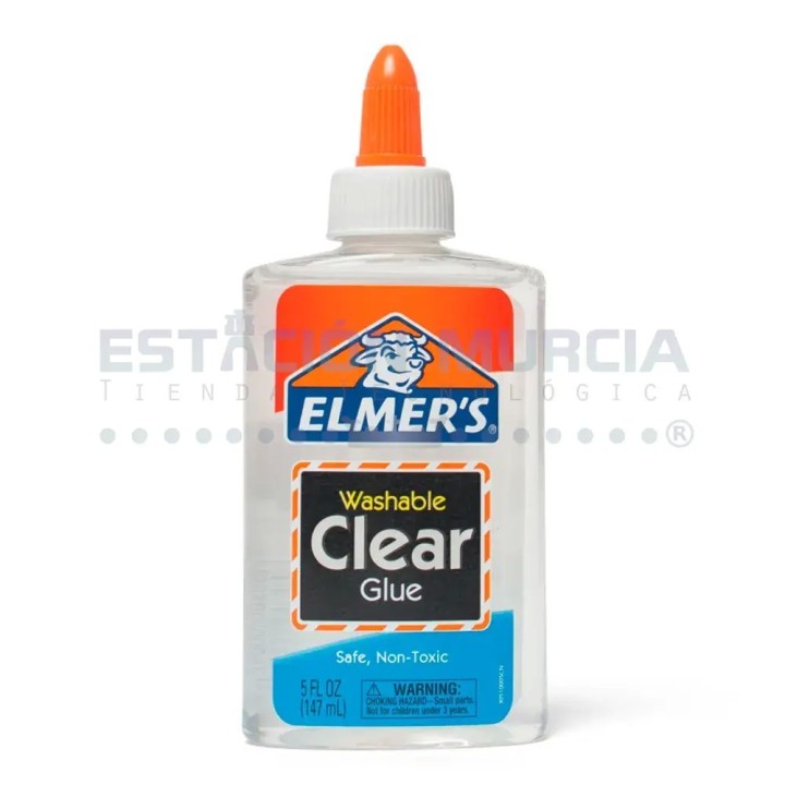 Pegamento Líquido Transparente Elmer's - ¡Para Slime y Manualidades!