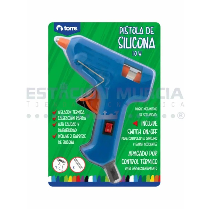 Pistola de Silicona 10w Certificada SEC: ¡Seguridad y Eficiencia!
