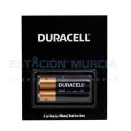 2 Pilas Alcalina AAA Duracell | Potencia Duradera | Hasta 10x más