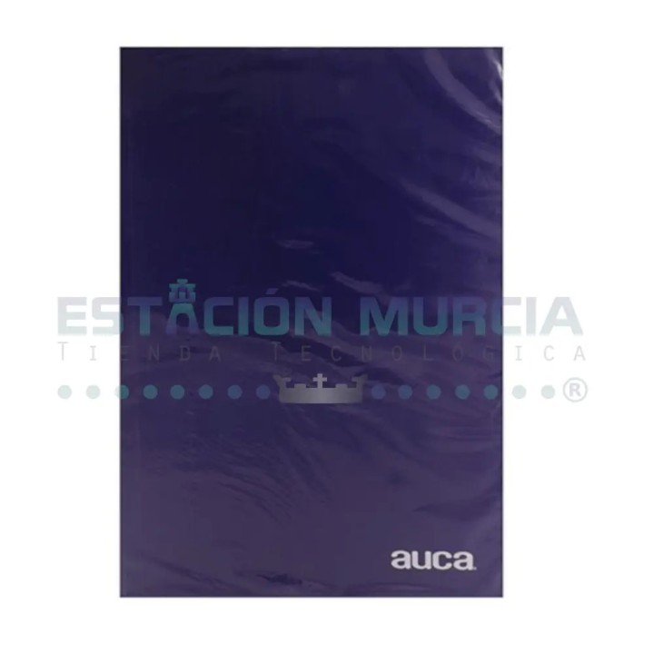 Carpeta Plastificada Oficio Azul Auca - Protección y Archivo