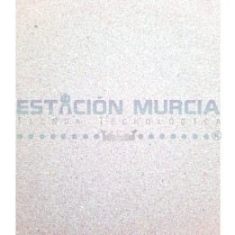 Pliego Goma Eva Glitter Blanco | 40x60cm | Manualidades | Brillo |