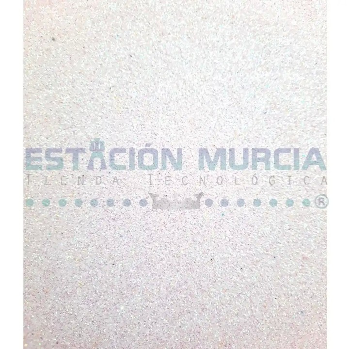 Pliego Goma Eva Glitter Blanco | 40x60cm | Manualidades | Brillo |