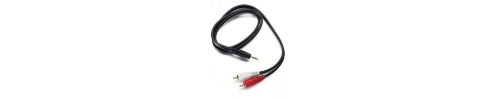 Cables de Audio: RCA, 3.5mm, Auxiliar y Más en Estación Murcia