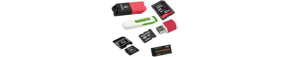 Memorias Flash: Celulares, SD, Pendrives Sandisk y Kingston en Estación Murcia