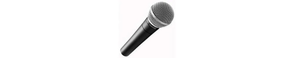 Micrófonos | Alámbricos | Inalámbricos | Música | Computador | Podcast | Streaming | Karaoke | Estación Murcia®